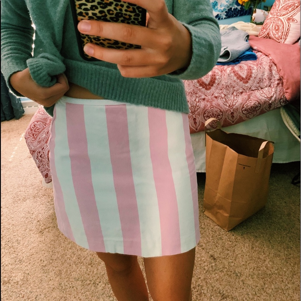 Woman’s Madewell mini skirt